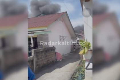 Kebakaran di gunung Telihan