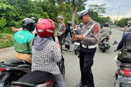 razia polres bontang
