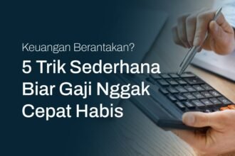 Ilustrasi pemborosan uang.