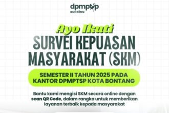 Raih Nilai “Sangat Baik” di Semester I, DPMPTSP Bontang Kembali Gelar SKM Online