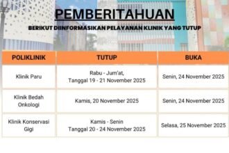 Pengumuman RSUD Taman Husada Bontang.
