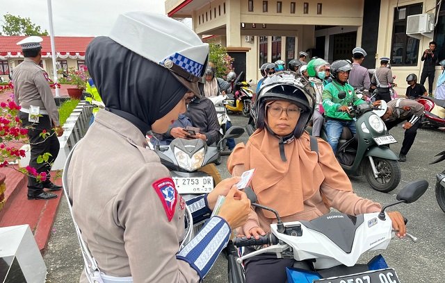 Razia Polres Bontang.