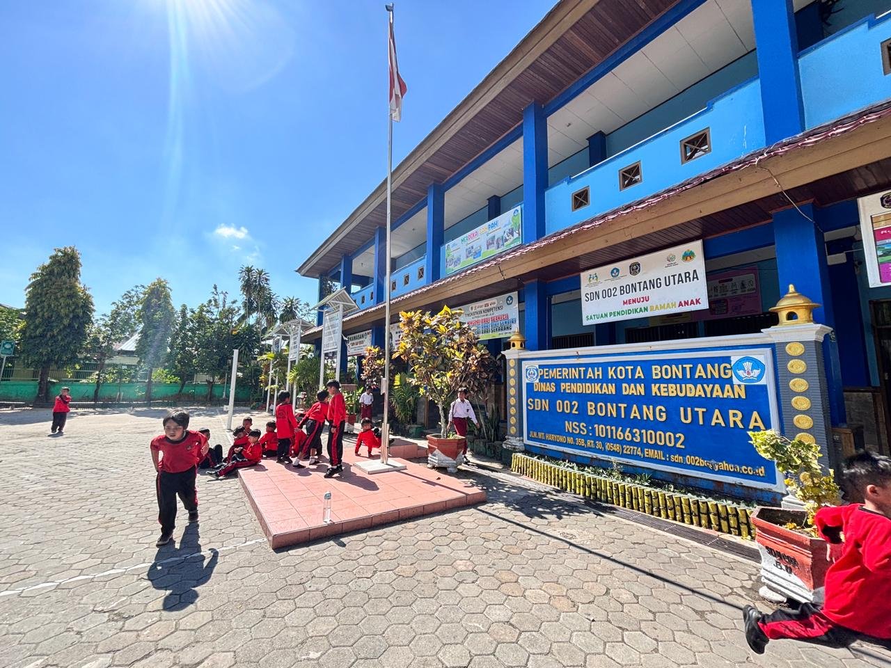 SDN 002 Bontang Utara yang berada di Kelurahan Api-api. (istimewa)