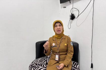 Kepala Sekolah SDN 002 Bontang Utara. (istimewa)