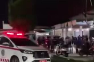korban tabrak lari di simpang pisangan bontang. (istimewa)