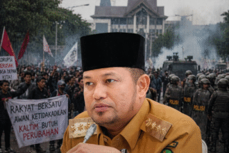 gubernur kalimantan timur Rudi mas'ud.