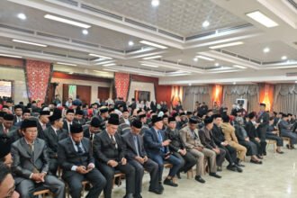 pelantikan jabatan di Pemkot Bontang hasil mutasi jilid II. (istimewa)