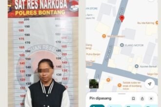 Tersangka Diamankan polisi. (istimewa)