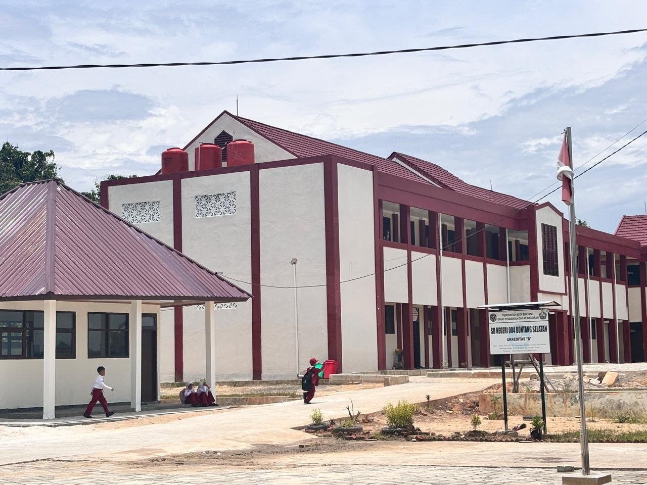 SDN 004 Bontang Selatan. (istimewa)