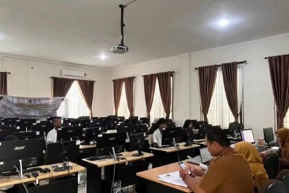 SPNF SKB Bontang saat mengikuti TKA Paket A