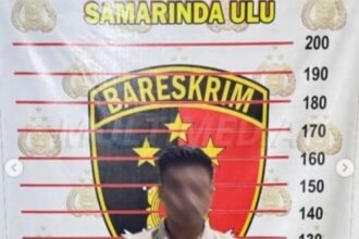 tersangka kasus penganiayaan FR (25 Tahun) disamarinda. (istimewa)