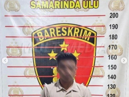 tersangka kasus penganiayaan FR (25 Tahun) disamarinda. (istimewa)