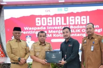 sosialisasi waspada investasi bodong yang di gelar pemkot bontang. (istimewa)
