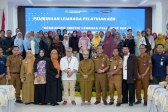 42 Perwakilan LPKS yang mengikut Pembinaan dari pemkot bontang. (istimewa)