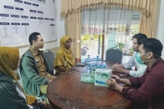 SPPG Bontang Utara saat melakukan kunjungan di SPNF SKB Bontang. (istimewa)