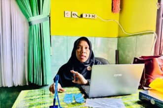 Kepala Sekolah SDN 013 Bontang Selatan, Yuningsih. (istimewa)