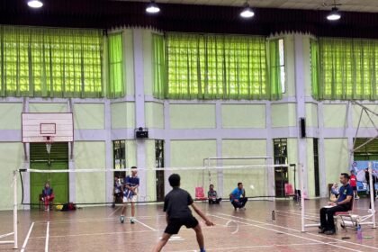Siswa SMP saat berlaga babak penyisihan.(istimewa)