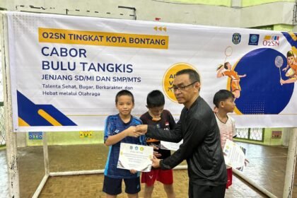 Siswa SD kategori putra yang akan melaju di tingkat Provinsi Kaltim. (istimewa)