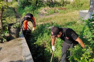 Kerja Bakti BPBD Bontang.