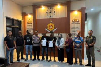 2 remaja perusak pot diamankan polisi (Ist)