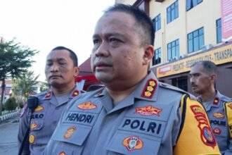 Kapolresta Samarinda, Kombes Pol Hendri Umar. (ist)