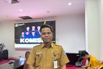 Penata Perizinan Ahli Muda, Bidang Kesehatan Lingkungan, DPM-PTSP Kota Bontang, Sofyansyah.