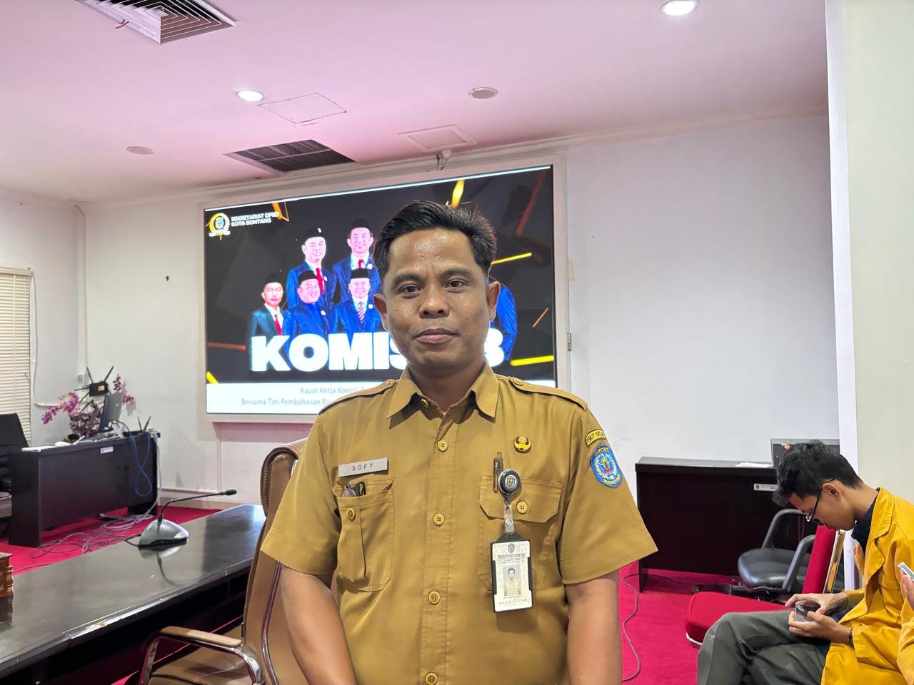 Penata Perizinan Ahli Muda, Bidang Kesehatan Lingkungan, DPM-PTSP Bontang, Sofyansyah