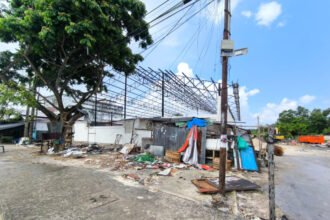 Salah satu Koperasi Merah Putih di Jalan KS Tubun belum berizin. (istimewa)