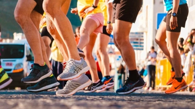 Ilustrasi ajang lari marathon