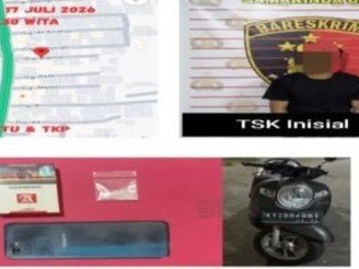 Tersangka dan barang bukti yang diamankan. (istimewa)