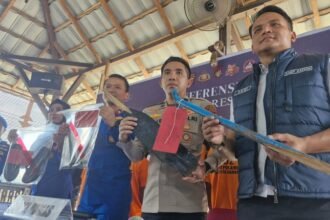 barang bukti yang di gunakan pelaku dalam beraksi. (istimewa)