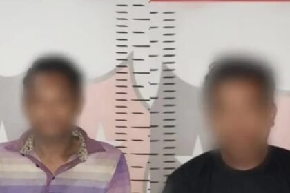 2 pelaku pembobol rumah kosong di amankan polsek Muara kaman. (ist)