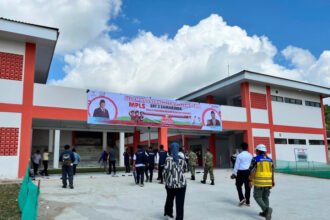 Sekolah Rakyat Terintegrasi 2 Samarinda di Jalan Stadion Utama, Palaran. (istimewa)
