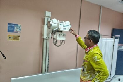Ruang pelayanan radiologi RSUD Taman Husada Bontang (Radar Kaltim).