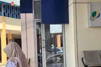 Ruang dekontaminasi RSUD Taman Husada Bontang