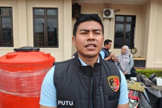 Kasat Reskrim Polres Bontang AKP Putu Ari Sanjaya. (istimewa)