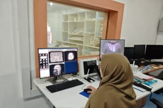 Ruang pelayanan MRI di RSUD Taman Husada (Radar Kaltim).