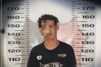 pelaku diamankan polsek muara kaman. (stimewa)