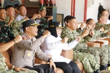 Rapat koordinasi antara Pemkot Bontang bersama tim Mabes TNI (Prokopim Pemkot Bontang).