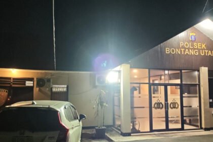 Polsek Bontang Utara. (istimewaa)