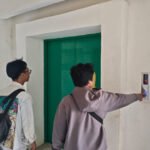 lift di Pasar Rawa Indah yang kini diselidiki penyidik dari Kejaksaan Negeri Bontang. (istimewa)
