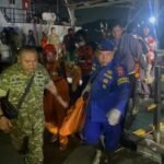 penumpang KMP Gajah Mada yang melompat di perairan Muara Kariangau Balikpapan ditemukan tewas. (Istimewa)
