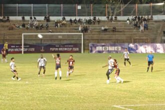 Pertandingan Kelurahan Tanjung Laut vs Bontang Baru pada Rabu (7/10/2026) (istimewa)